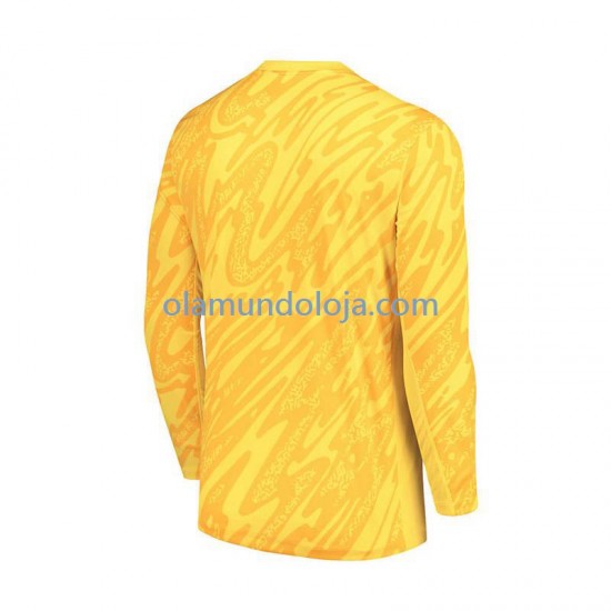 Camisola França Guarda-redes Homem Equipamento Primeiro Euro 2024 Manga Curta